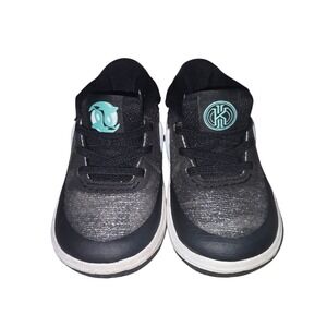 Nike Kyrie 7 Kids Black Glitter Basketball Shoes Size 6C DQ8081 001‎